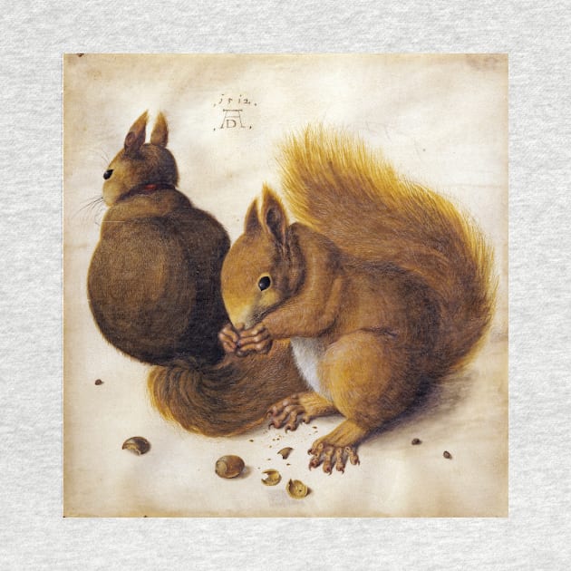 Two Squirrels by Albrecht Dürer by Amanda1775